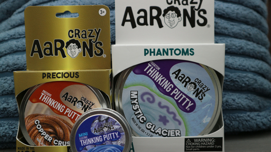Crazy Aaron's Thinking Putty review Dutch - Nederlands