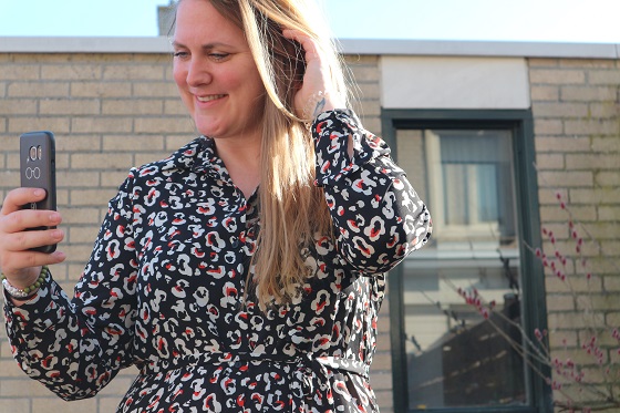 Midi-jurk 2019 aware