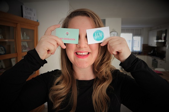 Laat zien wie je bent visitekaartjes drukwerkdeal