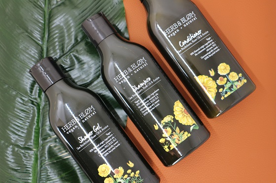 Herb & blom vegan + natural action review Sulfaatvrije shampoo