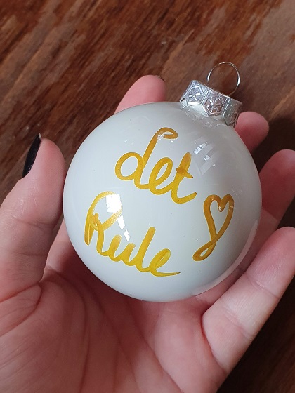 DIY kerstbal DIY Christmass ornament