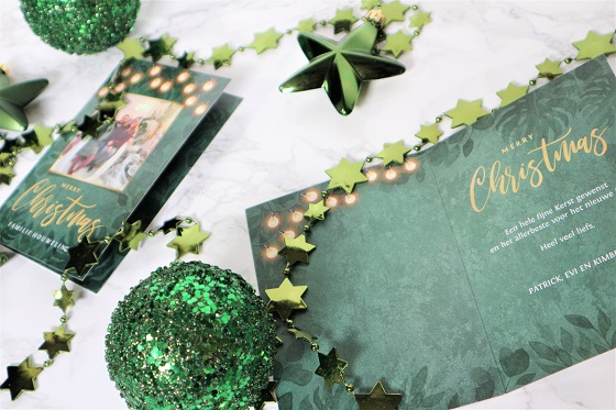 kerstkaart met foto Kaartje2go