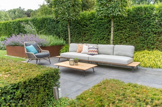 Loungeset en lounge stoel