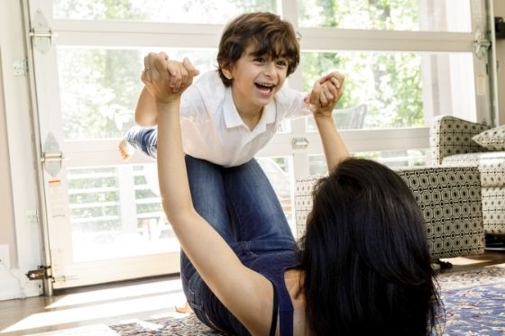Kinderen bezighouden of zich laten vervelen
