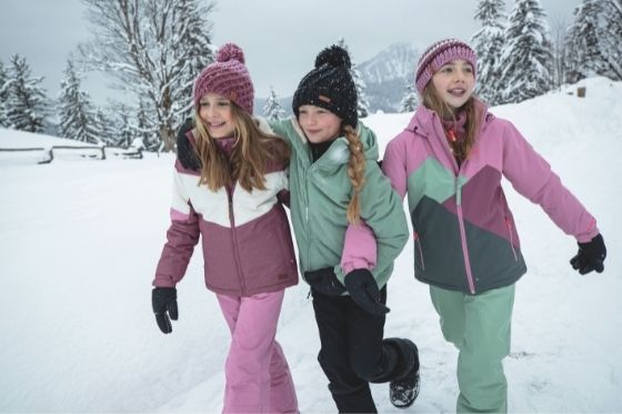 meisjes ski kleding protest